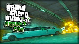 GTA 5 Funny Moments EXPLOSIONS With KSI Zerkaa Wroetoshaw TBJZL amp Vikkstar [upl. by Nealah]