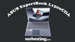 ASUS ExpertBook L1500CDA EJ0806 Ryzen 3 FHD Laptop Unboxing  BD 2022 [upl. by Rednaxela324]