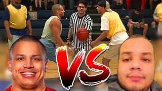 TYLER1 VS EROBB BASKETBALL SHOWDOWN [upl. by Tumer]