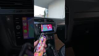 VW TİGUAN KABLOSUZ CARPLAY AKTİVASYONU [upl. by Erbua385]