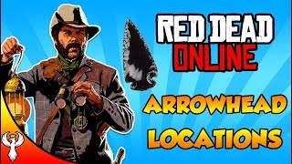 Red Dead Online  ALL Arrowhead Locations for Cycles 13 Collector [upl. by Haydon]