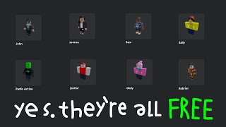 Roblox free avatar ideas [upl. by Odille117]