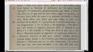 Lazarillo de Tormes Tractado III  Part 6  VERY LITERAL ENGLISH TRANSLATION [upl. by Ofori302]