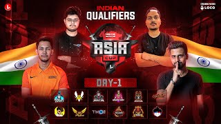 HINDI LIDOMA ASIA CUP  INDIAN QUALIFIERS DAY 1 • LAC 2022 FT ROCKY  MAFIAS  OG  TSG  TWOB 🇮🇳 [upl. by Adikram153]