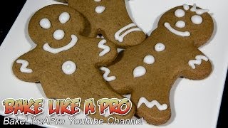 How to Make a Gingerbread Man Gingerbread Man Recipe from Cookies Cupcakes and Cardio [upl. by Aniara]