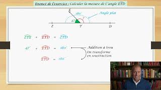 Calculer un angle [upl. by Kcirdlek]