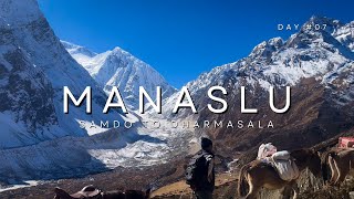 Samdo to Dharmasala  Solo Trek To Manaslu Circuit  Day7  EXPLORING hidden Gems of Manaslu [upl. by Arihday236]