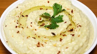 Hummus Recipe Without Tahini  How to make Hummus from Chickpeas  Easy Dip Recipe  Kanaks Kitchen [upl. by Pentheam456]