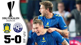 Vendsyssel  Brøndby 05 Highlights DBU Pokalen [upl. by Svend]