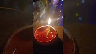 😍Diya decoration in Diwali 🥰 diwalispecial diyadecoration kalipujaspecial diwali diwalivibes [upl. by Weasner]