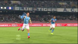 NapoliMilan 30 34a giornata di Serie A TIM 20142015 HL 90 sec [upl. by Wagner]