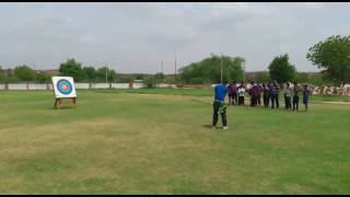 JODHPUR archery archery training at jodhpur sports facilities at jodhpur [upl. by Ilohcin]