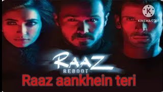 Raaz Aankhein Teri song unplugged cover song Arijit Singh [upl. by Attekal]