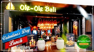 OleOle Bali Restaurant at Sunway Pyramid  Valentines Day Lunch [upl. by Iaverne]