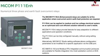 MiCOM P111 Enh Three Phase Earth Fault Over Current Relay Parameters Setting [upl. by Ikeda576]