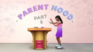 Lets Play The Sims 4 PARENTHOOD  School projects  Part 5 [upl. by Oigolue936]