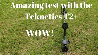 Amazing test with the Teknetics T2 Wow [upl. by Cecilio]