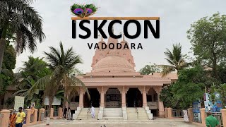 ISKCON Temple  Vadodara  Gujarat  Travel Tour Video  India  Second Cam [upl. by Eicirtap360]