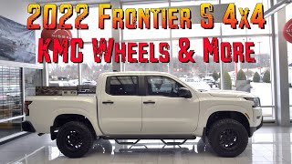 2022 Nissan Frontier S 4x4KMC Wheels Step Rails Tinted Windows [upl. by Monk]