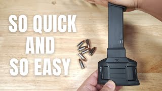 THE BEST AND FASTEST WAY TO LOAD GLOCK MAGAZINES UNORTHODOX SLAP LOADER REVIEW [upl. by Sathrum]