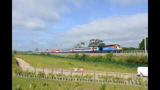 East Midlands Trains Manton Line Diversions 30th May 2019 Part 1 [upl. by Hairahcaz446]