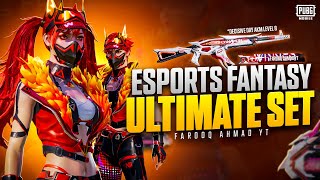 eSports Fantasy Ultimate Set amp Level 8 AKM   🔥 PUBG MOBILE 🔥 [upl. by Yreva414]