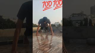 100 Pushups daily until I hit 2k subs short youtubeshorts shayari motivation calisthenics [upl. by Rafferty]