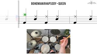 How to Play 🥁 Bohemian Rhapsody Queen [upl. by Terag]