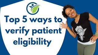 5 Ways to verify patient Insurance Eligibility  Medical Billing Terms [upl. by Artapoelc]