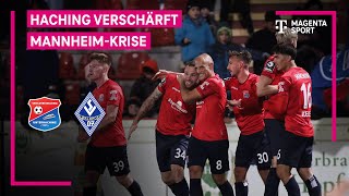 SpVgg Unterhaching vs SV Waldhof Mannheim Highlights mit LiveKommentar  3 Liga  MAGENTA SPORT [upl. by Amara]