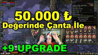 YahelJR  Zeroda 50000 ₺ değerinde çanta ile upgrade yapıyor  KNİGHT ONLİNE [upl. by Guinna190]