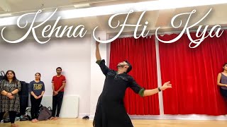 KEHNA HI KYA  ROHIT GIJARE  AR RAHMAN  BOMBAY  DANCE  CHOREOGRAPHY [upl. by Maclaine]