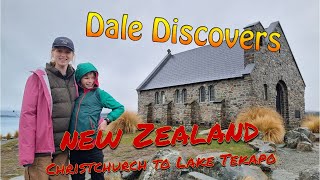 Dale Discovers  New Zealand  1 Christchurch to Lake Tekapo [upl. by Shalne141]