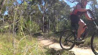 Tathra single track from above and below [upl. by Qiratla]