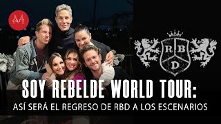 Soy Rebelde World Tour El regreso de RBD a los escenarios [upl. by Olumor]