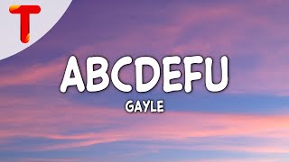 GAYLE  abcdefu angrier Clean  Lyrics [upl. by Cyprus]