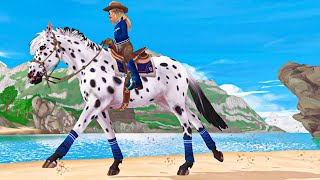 Training New Appaloosa Horse in Star Stable Online [upl. by Atsyrc]