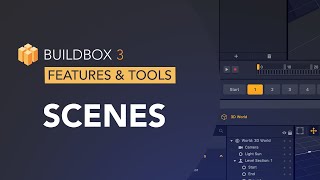 Buildbox 3 Features and Tools Scenes [upl. by Kavita685]