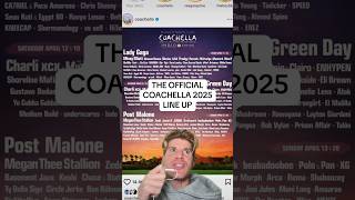 Coachella 2025 Lineup just dropped 😱 [upl. by Ttessil]