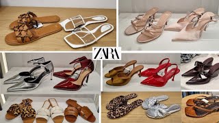 ZARA WOMENS SHOES NEW COLLECTION  March 2024 [upl. by Aikehs]