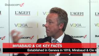 Lionel Aeschlimann of Mirabaud on Swiss asset management [upl. by Aneel]