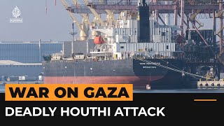 What we know about deadly Houthi attack on cargo ship  Al Jazeera Newsfeed [upl. by Britt]