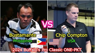 Francisco Bustamante VS Chip Compton  2024 Buffalos Pro Classic 20000 ADDED ONEPKT  RACE 5 [upl. by Adore664]