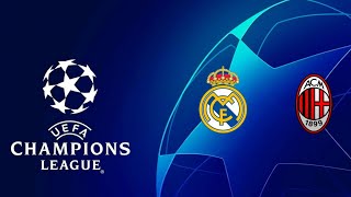 🔴 AO VIVO REAL MADRID X MILAN  FASE DE GRUPOS  CHAMPIONS LEAGUE 20242025 [upl. by Leod396]