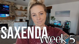 SAXENDA WEEK 5 UPDATE  SAXENDA WEIGHT LOSS REVIEW  BEFORE AND AFTER 2022  christa horath [upl. by Harriot713]