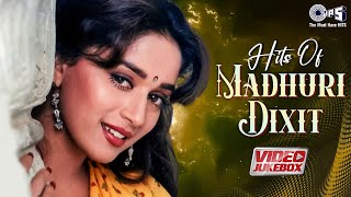 Hits Of Madhuri Dixit  Video Jukebox  Bollywood 90s Romantic Songs  Hindi Love Songs [upl. by Gavini]