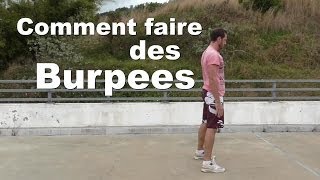 Comment faire des Burpees 5 variantes  Tutoriel [upl. by Harras]