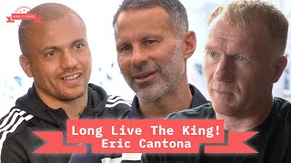 Eric Cantona Hes The King Man United Legends Scholes Giggs Neville Brown [upl. by Nador]