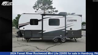 Beautiful 2024 Forest River Rockwood Mini Lite Travel Trailer RV For Sale in Hamburg PA  RVUSAcom [upl. by Milford]