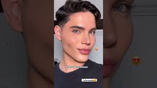 Contour  model cheek bonesfull lips 👄 make up tips 2024siren look contouringmakeup cheeks lips [upl. by Brasca]